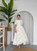 Wear Sırt Bağlama Detaylı Elbise resmi
